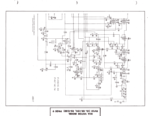 8V151 Ch= RS-123D + RK-121C; RCA RCA Victor Co. (ID = 1280423) Radio