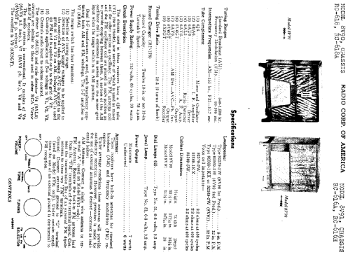 8V90 Ch=RC-616; RCA RCA Victor Co. (ID = 967449) Radio