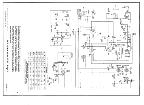 8V90 Ch=RC-616A; RCA RCA Victor Co. (ID = 1494926) Radio