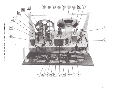 8X71 Ch= RC-1070; RCA RCA Victor Co. (ID = 1282819) Radio