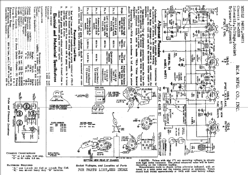 94BT1 Ch= RC-333B; RCA RCA Victor Co. (ID = 988609) Radio