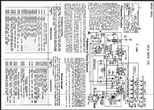 95X11 Ch= RC-381; RCA RCA Victor Co. (ID = 479166) Radio