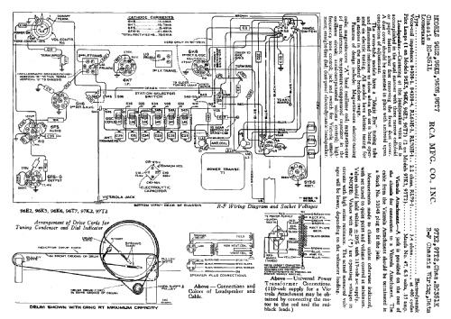 96E2 Ch=RC351L; RCA RCA Victor Co. (ID = 992889) Radio