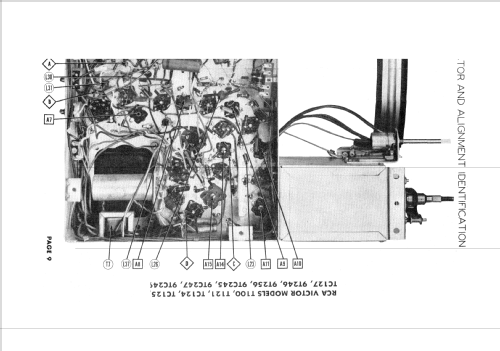 9TC247 ; RCA RCA Victor Co. (ID = 1700426) Television