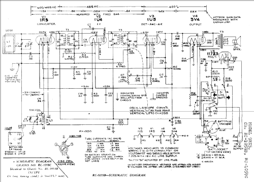 9BX5 Ch= RC-1059B; RCA RCA Victor Co. (ID = 967618) Radio
