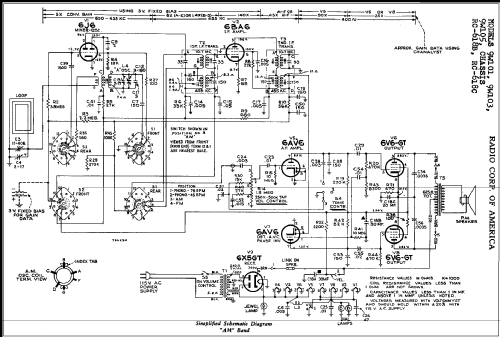 9W101 Ch= RC-618B; RCA RCA Victor Co. (ID = 301711) Radio