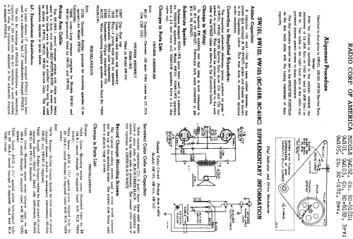 9W101 Ch= RC-618B; RCA RCA Victor Co. (ID = 301713) Radio