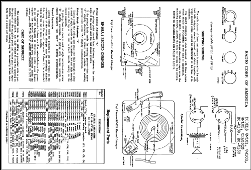 9W101 Ch= RC-618C; RCA RCA Victor Co. (ID = 301732) Radio