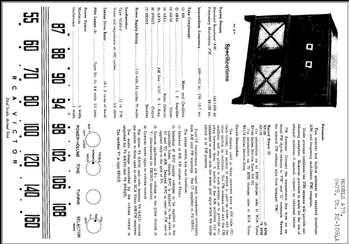 9W78 Ch= RC-1084A; RCA RCA Victor Co. (ID = 253011) Radio