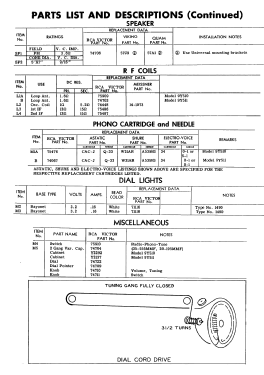 9Y510 Ch= RC-1077A; RCA RCA Victor Co. (ID = 2909153) Radio