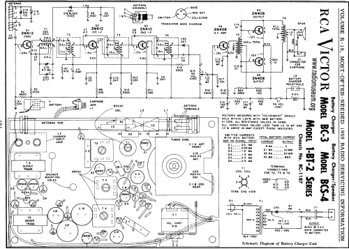 BCS-4 Ch= RC-1187; RCA RCA Victor Co. (ID = 60380) Radio