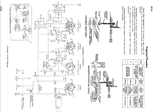 BT40 Ch= RC408; RCA RCA Victor Co. (ID = 984766) Radio