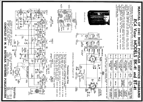 BT-41 Ch= RC-449; RCA RCA Victor Co. (ID = 60195) Radio