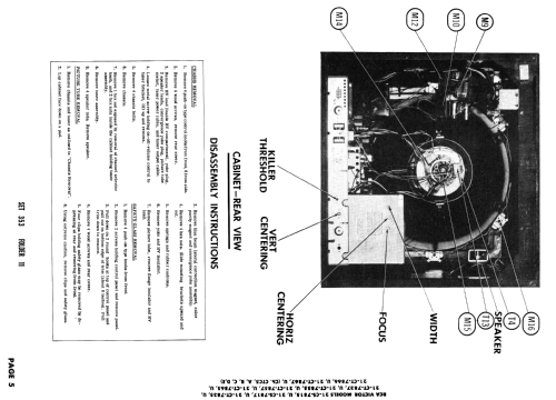 Color Television Receiver 21-CS-7817 Ch= CTC5; RCA RCA Victor Co. (ID = 1872461) Television