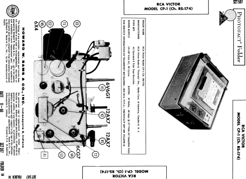 CP-1 Ch= RS-174; RCA RCA Victor Co. (ID = 517933) Reg-Riprod