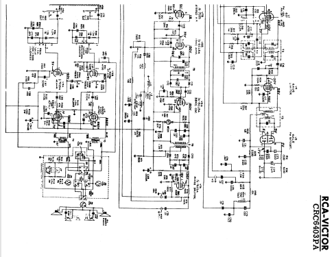 CRC6403PA; RCA RCA Victor Co. (ID = 2698021) Radio