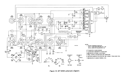 Dynamic Transistor/ FET Tester WT-524A; RCA RCA Victor Co. (ID = 2656800) Equipment