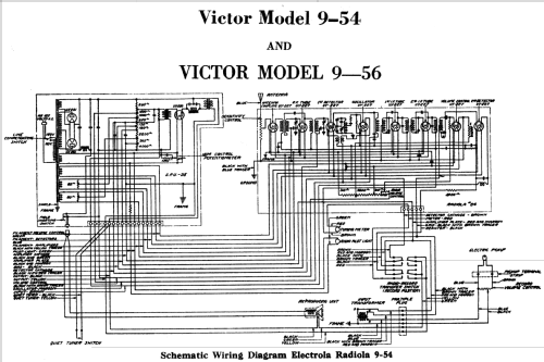 Electrola 9-54 Victor Ch= 64; RCA RCA Victor Co. (ID = 1046138) Radio