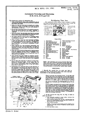 Electrola 9-55 Victor; RCA RCA Victor Co. (ID = 2965606) Radio