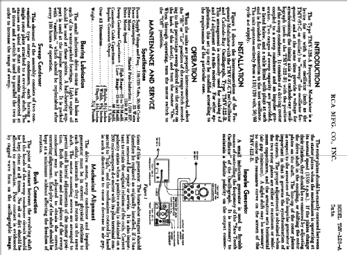 Frequency Modulator TMV128-A; RCA RCA Victor Co. (ID = 894058) Equipment