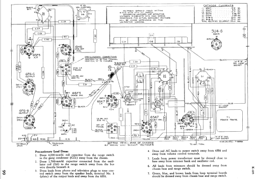 K105 Ch= RC-476; RCA RCA Victor Co. (ID = 980947) Radio