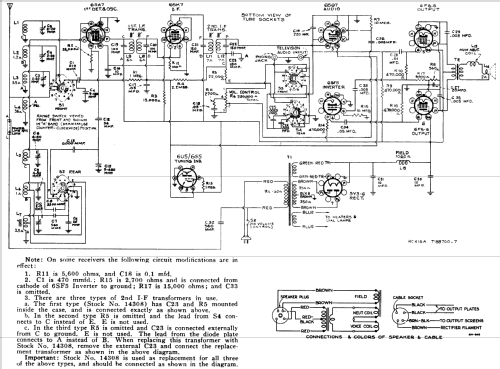 K80 Ch= RC-415A; RCA RCA Victor Co. (ID = 991174) Radio