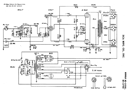 MI12232 ; RCA RCA Victor Co. (ID = 885017) Ampl/Mixer