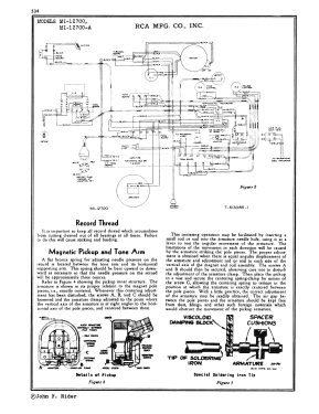 MI-12700-A ; RCA RCA Victor Co. (ID = 2973734) R-Player