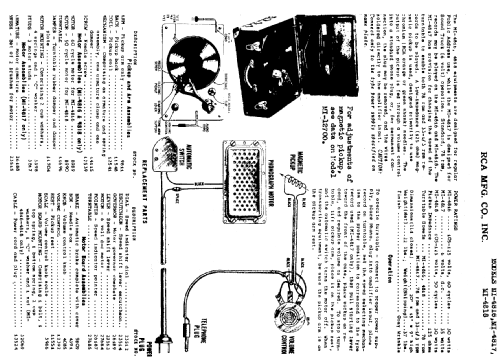 MI-4816 ; RCA RCA Victor Co. (ID = 884422) R-Player