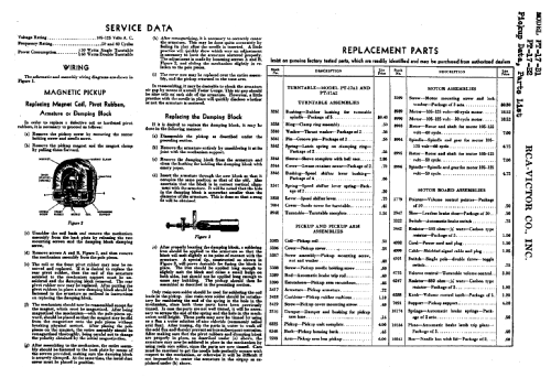 PT17B1 ; RCA RCA Victor Co. (ID = 891100) R-Player