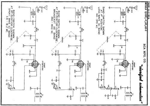 Q103-2 Ch= RC1044; RCA RCA Victor Co. (ID = 175213) Radio