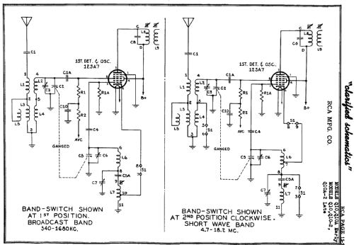 Q10 Ch=RC594C; RCA RCA Victor Co. (ID = 211398) Radio