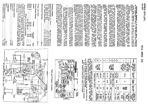 Q22A CH= RC-507; RCA RCA Victor Co. (ID = 898292) Radio