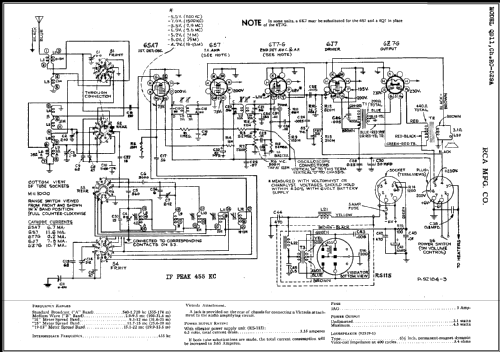 QB11 Ch= RC-529A; RCA RCA Victor Co. (ID = 478142) Radio