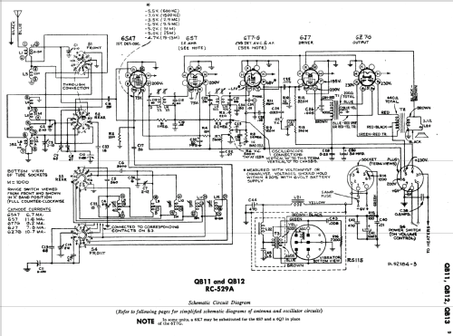 QB11 Ch= RC-529A; RCA RCA Victor Co. (ID = 1109007) Radio