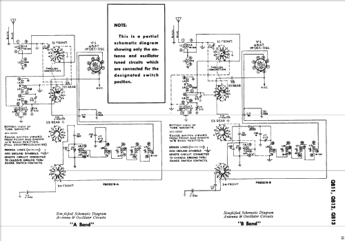 QB11 Ch= RC-529A; RCA RCA Victor Co. (ID = 1109009) Radio