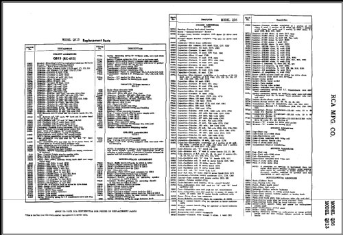 QB13 Ch= RC612; RCA RCA Victor Co. (ID = 438652) Radio