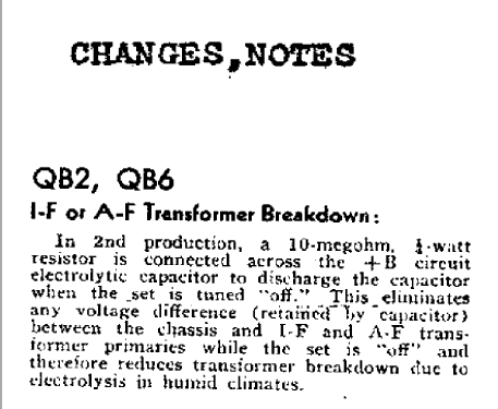 QB2 Ch= RC-529; RCA RCA Victor Co. (ID = 901664) Radio