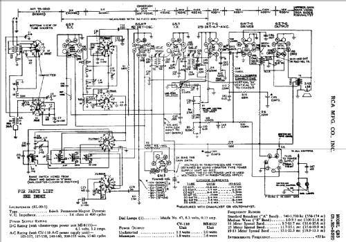 QB3 Ch= RC-539-D; RCA RCA Victor Co. (ID = 902214) Radio