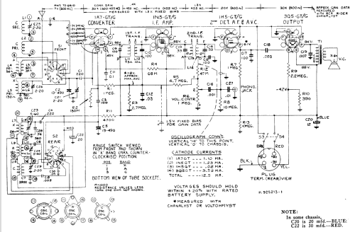 QB55X Ch= RC-563K; RCA RCA Victor Co. (ID = 1108666) Radio