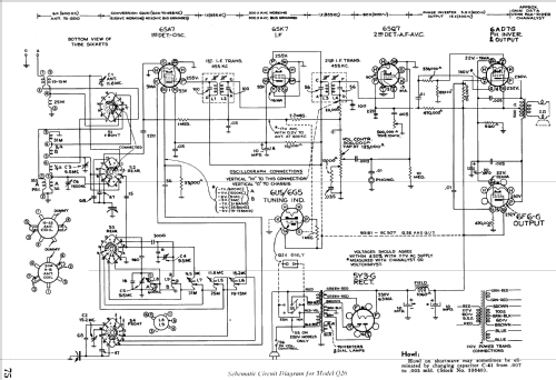 QU3C Ch= RC-507F; RCA RCA Victor Co. (ID = 1047680) Radio