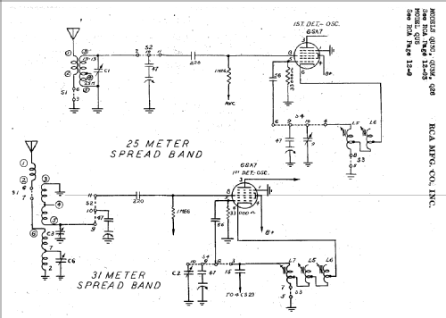 QU3C Ch= RC-507F; RCA RCA Victor Co. (ID = 899229) Radio