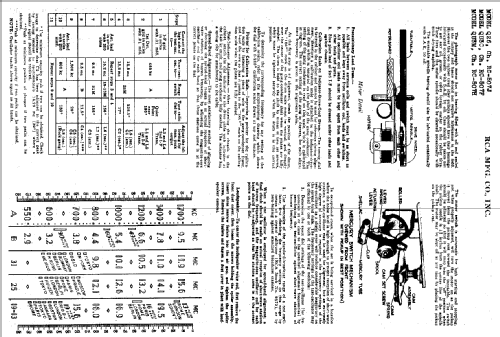 QU3C Ch= RC-507F; RCA RCA Victor Co. (ID = 899231) Radio