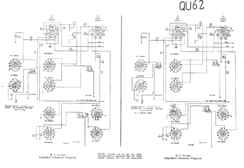 QU62 Ch= RC-602B; RCA RCA Victor Co. (ID = 19975) Radio