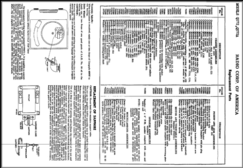 QU72 Ch= RC-1035; RCA RCA Victor Co. (ID = 402079) Radio