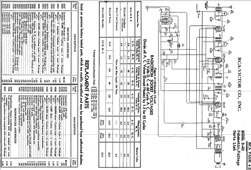 R-22-W ; RCA RCA Victor Co. (ID = 677627) Radio