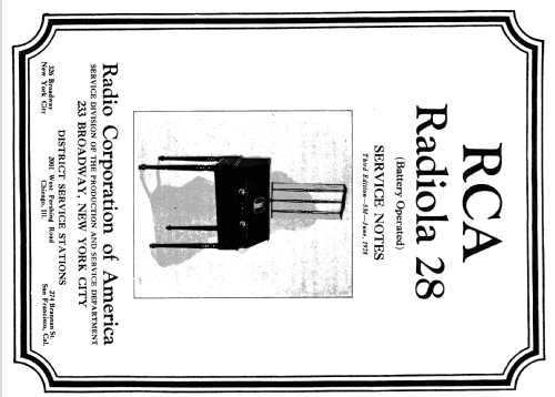 Radiola 28 AR-920; RCA RCA Victor Co. (ID = 1028591) Radio