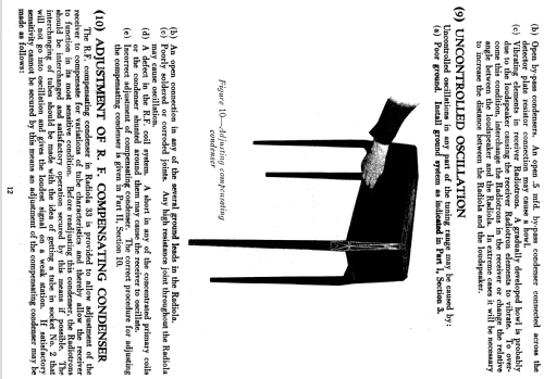 Radiola 33 AC; RCA RCA Victor Co. (ID = 993406) Radio