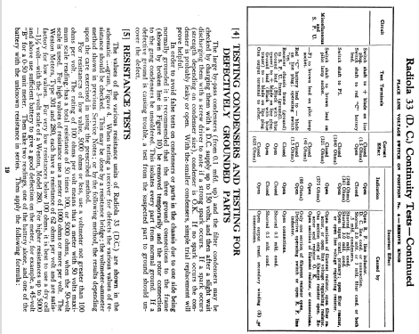 Radiola 33 DC; RCA RCA Victor Co. (ID = 993792) Radio