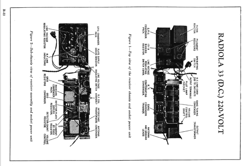 Radiola 33 DC; RCA RCA Victor Co. (ID = 993977) Radio